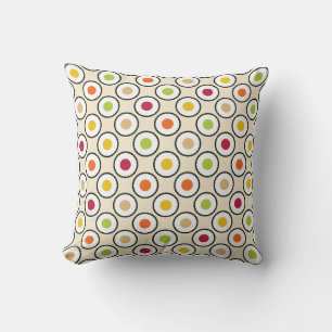Sushi Maki Polka Dots Kissen