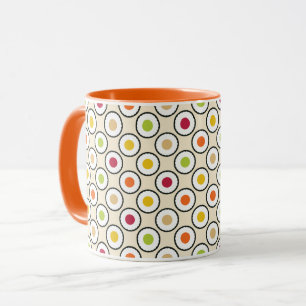 Sushi Maki Polka Dots Tasse
