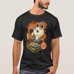 Sushi Master Cat Sweatshirt T-Shirt