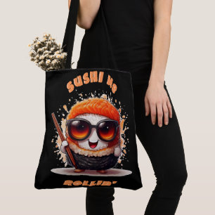 Sushi Me Rollin" - Funny Kawaii Sushi T - Shirt