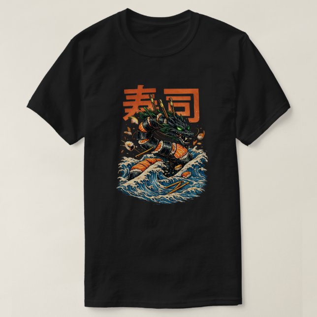 SUSHI-MEERESDRACHEN T-Shirt (Design vorne)
