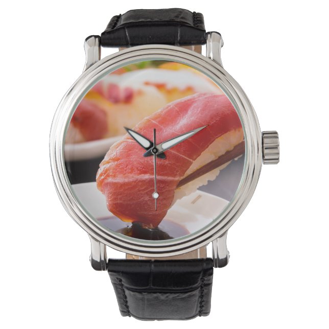 Sushi Moment – Dip of Perfection Watch Armbanduhr (Vorderseite)