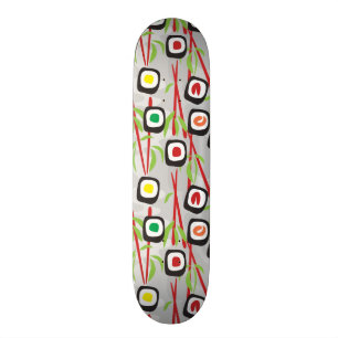 Sushi-Muster Skateboard