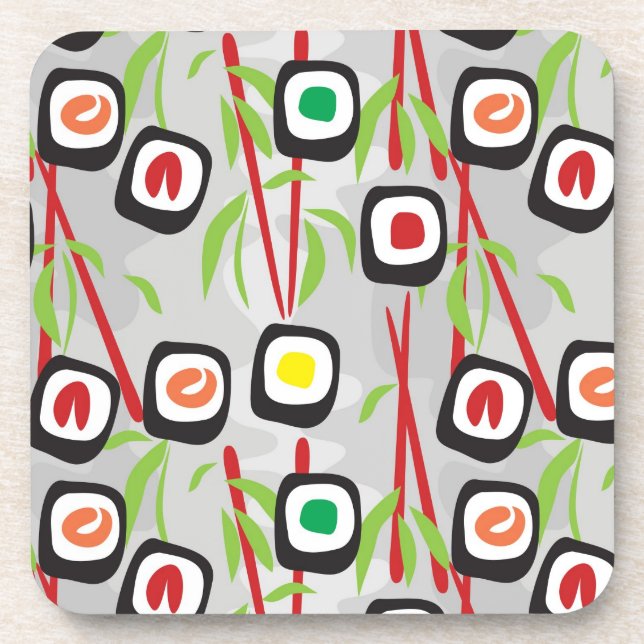Sushi-Muster Untersetzer (Vorderseite)