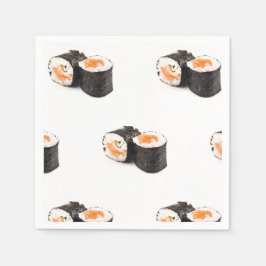 Sushi Napkin, Feinschmecker Party Supplies Serviette