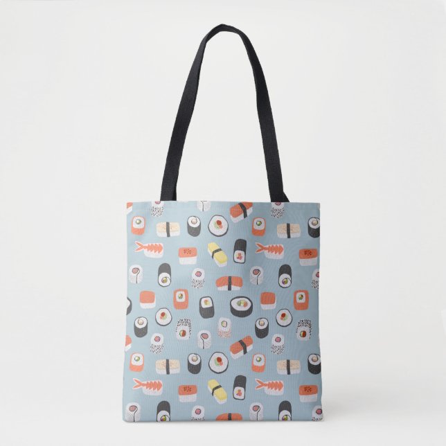 Sushi Nigiri Maki Roll Japan Food Art Tote Bag (Vorderseite)