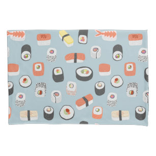 Sushi Nigiri Maki Roll Pattern Kissenbezug