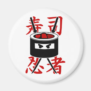 Sushi Ninja Magnet