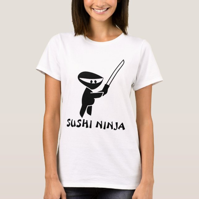 Sushi Ninja T - Shirt (Vorderseite)