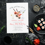 Sushi Party | Good Times Roll Girls Night Party Einladung<br><div class="desc">Sie werden von dieser Sushi-vermeintlichen Einladung zum Geburtstag besessen sein! Feiern Sie Ihren Geburtstag und genießen Sie gleichzeitig ein köstliches Essen. Egal ob Sie selbst Sushi rollen oder Ihr Lieblings-Algen- und Reishaus treffen, diese Sushi-Party Einladung macht es stilvoll. Ideal für ein BYOB Brautparty, Girls Night, Potluck, Cocktail Party, Engagement Party,...</div>