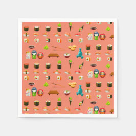 Sushi Party Napkins Serviette