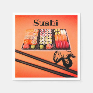 Sushi Party Napkins Serviette