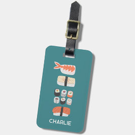 Sushi Personalisiert Gepäckanhänger