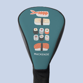 Sushi Personalisiert Golf Headcover