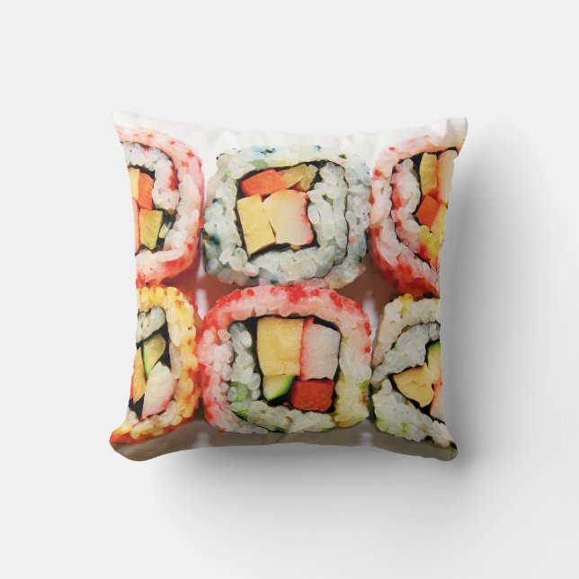 Sushi Pillow Kissen (Vorderseite)