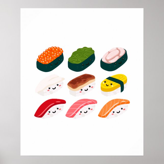 Sushi Poster (Vorne)