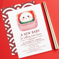 Sushi Rice Ball Kawaii Kinderdusche Einladung