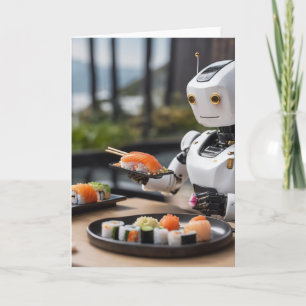 Sushi-Roboter Karte
