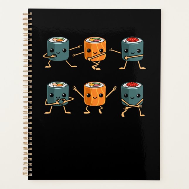 Sushi Roll Geschenk Frauen Sushi Lover Japanisch S Planer (Vorderseite)