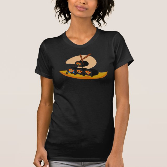 Sushi-Rolle T-Shirt (Vorderseite)