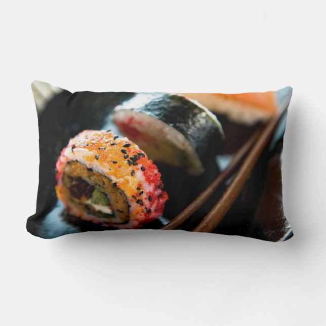 Sushi Rolls Lendenkissen (Vorderseite)