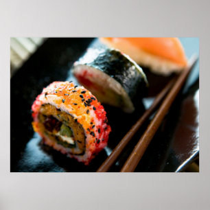 Sushi Rolls Poster