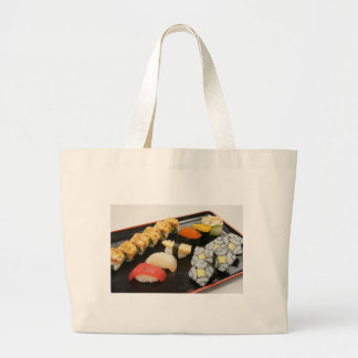 Sushi Rolls Sesame Ginger Wasabi Japan Küche Jumbo Stoffbeutel