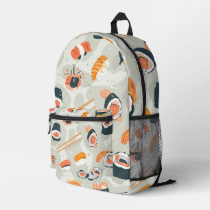 Sushi-Rucksack – Lustiges und Trendiges Japanische Bedruckter Rucksack