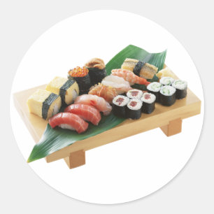 Sushi Runder Aufkleber