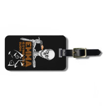 SUSHI Schädel Gepäckanhänger