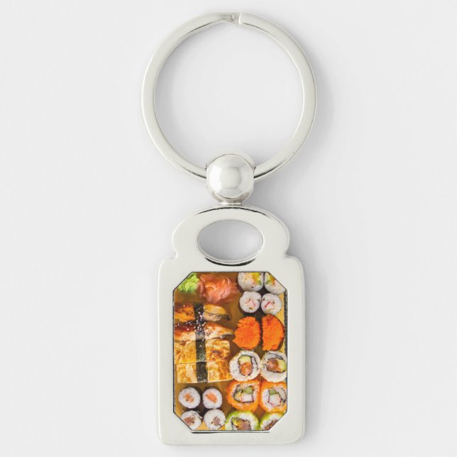 Sushi-Schlüsselkette Schlüsselanhänger (Vorderseite)