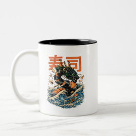 SUSHI SEA DRAGON ZWEIFARBIGE TASSE
