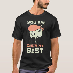 Sushi Shrimp Asiatisch Japanisch Japanisch Kochen T-Shirt