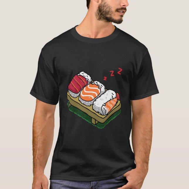 Sushi Sleepy Sushi T-Shirt (Vorderseite)