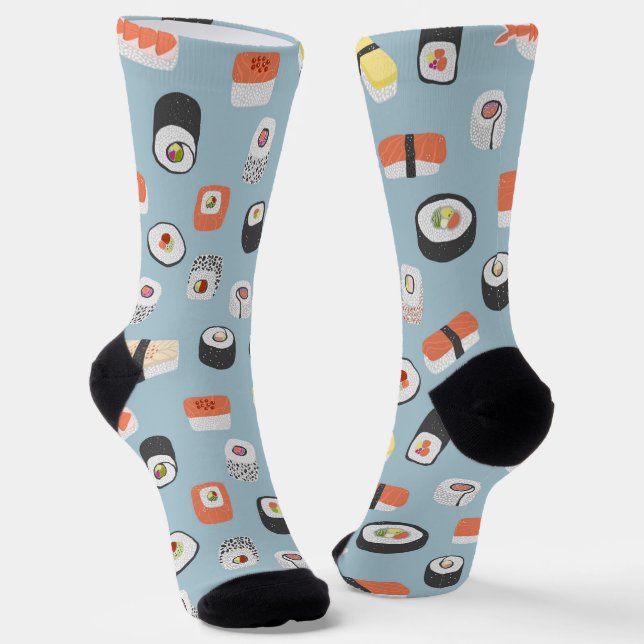 Sushi Socken (Gewinkelt)