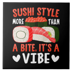 Sushi-Stil mehr als ein Biss Fliese