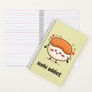 Sushi-Süchtig Notizbuch