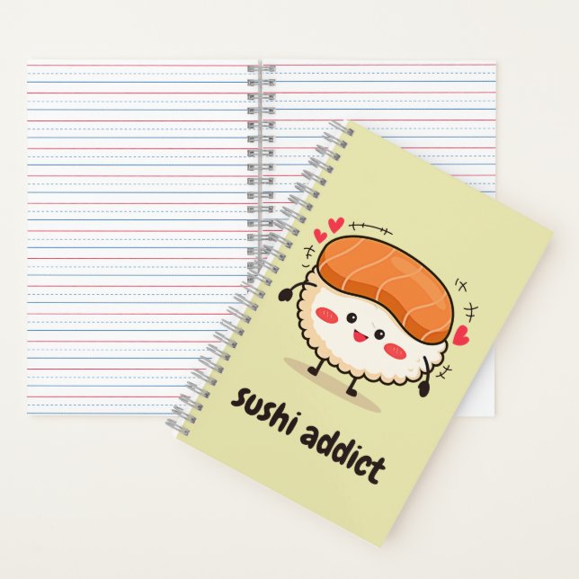 Sushi-Süchtig Notizbuch (Innen)