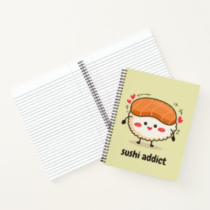 Sushi-Süchtig Notizbuch