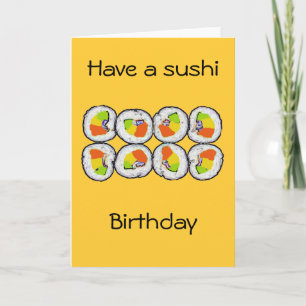 Sushi Sushi Card Karte