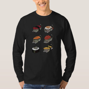 Sushi Tabby Katze Haustier T-Shirt