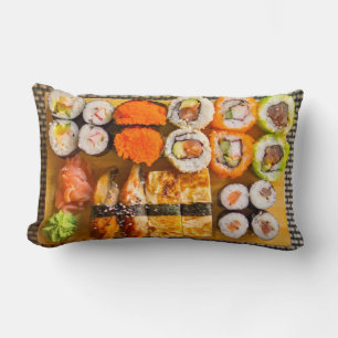 Sushi throw pillows lendenkissen