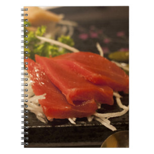 Sushi Thunfisch Party Time Fish Food Notizblock