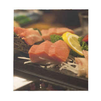 Sushi Time Thunfisch Party Fisch Notizblock
