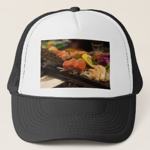 Sushi Time Thunfisch Party Fisch Truckerkappe