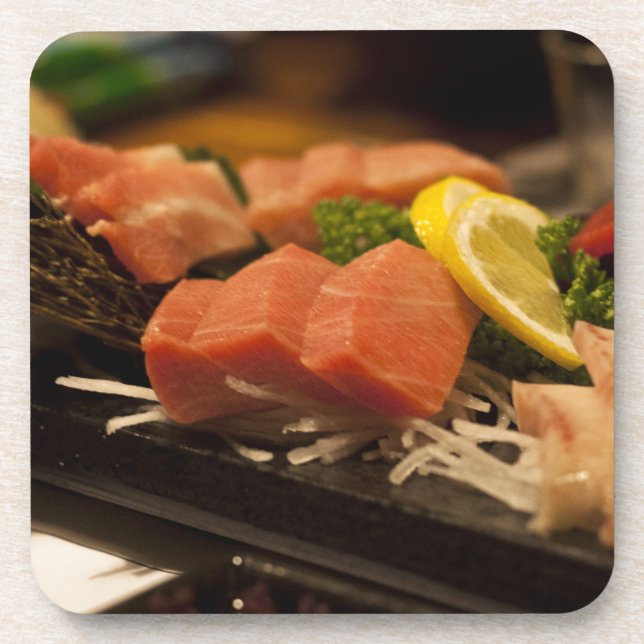 Sushi Time Thunfisch Party Fisch Untersetzer (Vorderseite)