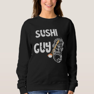 Sushi-Typ japanische Jungen asiatisches Essen japa Sweatshirt