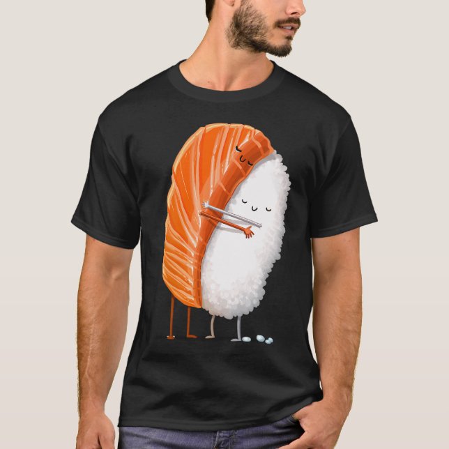Sushi Umarmung T-Shirt (Vorderseite)