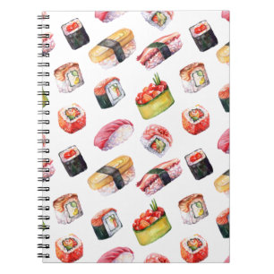 Sushi und Nigiri Notizblock