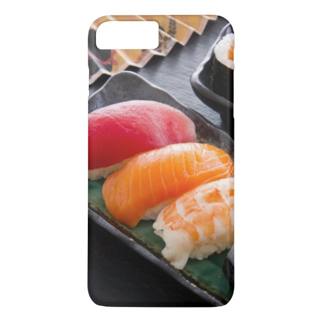 Sushi und Rollen Case-Mate iPhone Hülle (Rückseite)